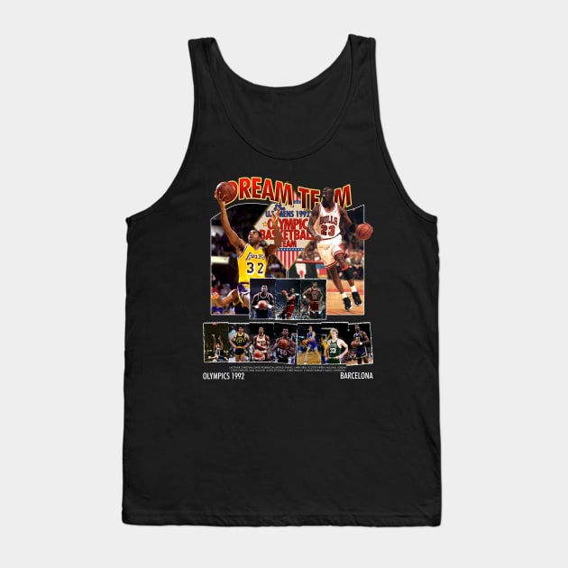 Dream Team USA Tank Top by Bootlegheavens